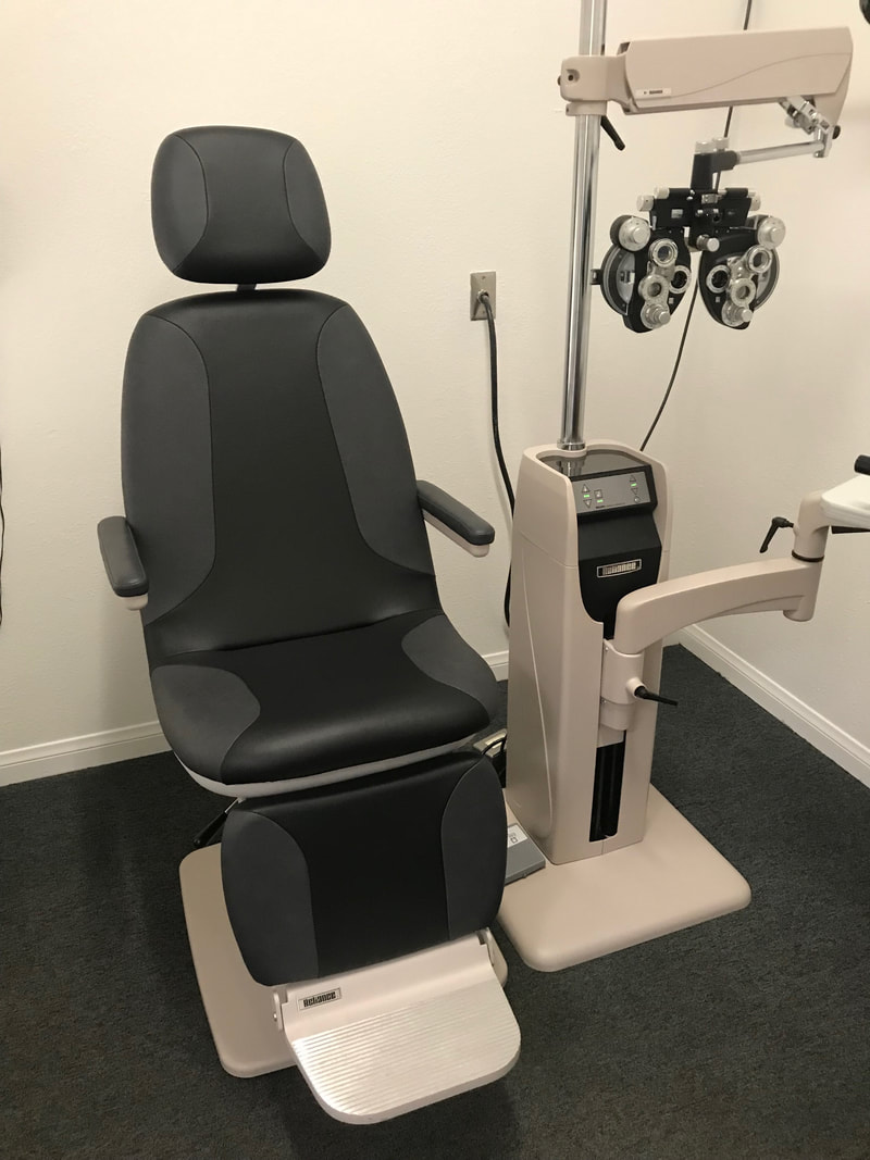 New Optometry Patient Chair